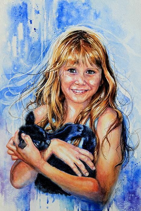 Hanne Lore Koehler On Twitter Watercolor Portraits Portrait Artist