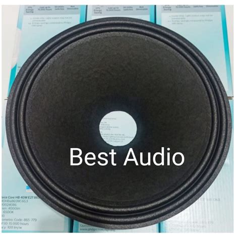 Jual Daun Kertas Speaker Inch Inch Full Range Fr Tebal Kulit