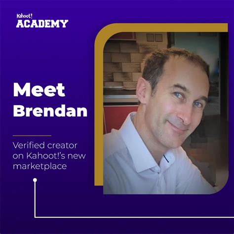 Kahoot On Twitter Today Meet Brendan Timlin An Awesome Verified