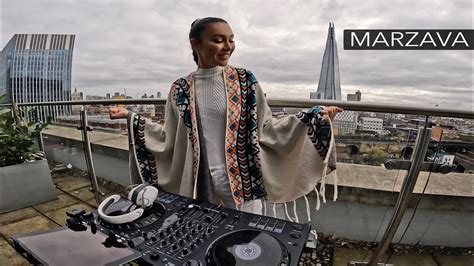 Marzava Afro House Melodic Techno Live DJ Mix 2023 London United