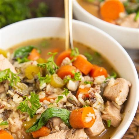 Wild Rice Chicken Soup The Roasted Root