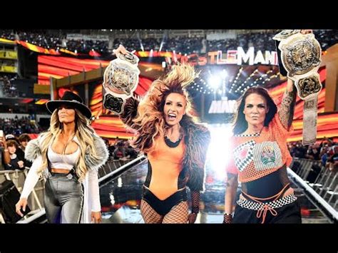 WWE WrestleMania 39 2023 Lita Trish Stratus Becky Lynch Vs Bayley