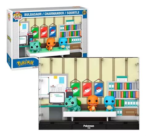 Funko Bulbasaur Charmander Squirtle 1 Pokemon Moment Deluxe Cuotas