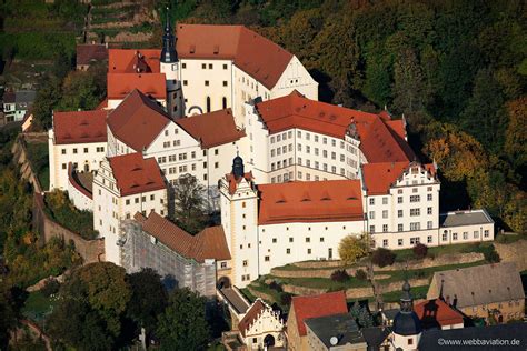 Colditz Castle Schloss Colditz Aerial Photo Luftbild Luftbilder