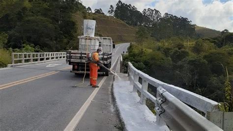 Dnit Realiza Obras De Manuten O Em Rodovias De Minas Gerais Estradas