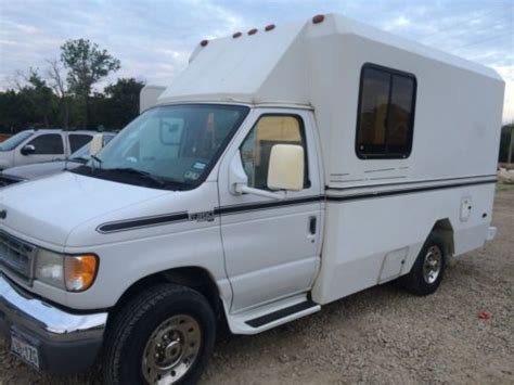 Buy Used 1998 Ford E 350 Econoline Xl Cutaway Van 2 Door 73l In Fort Worth Texas United States