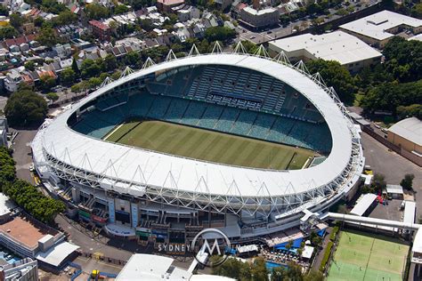 Sydney Aerial Photography Allianz Stadium