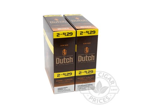 Dutch Masters Honey Fusion Cigarillos Free Shipping Over