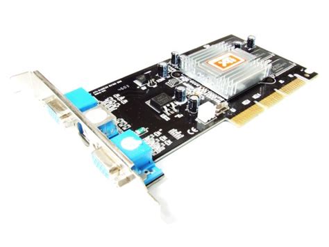 Ati Radeon 7000 Dual Vga Agp Graphics Card Ati Radeon Rv100 Ddr Ati