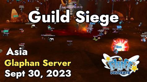 Guild Siege Glaphan Server September Flyff Universe Youtube