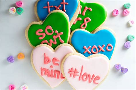 Conversation Heart Sugar Cookies Cook Craft Love