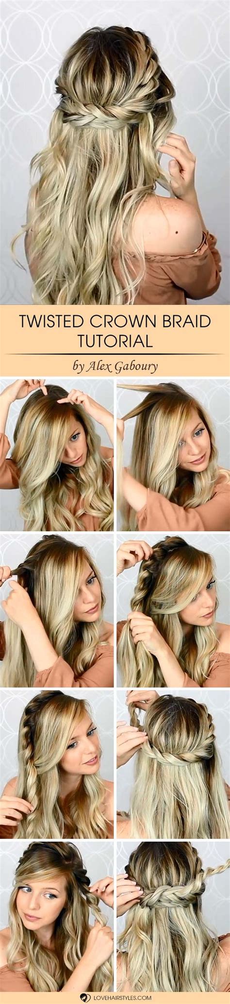 The Best Crown Braids Diy Tutorials For Princess Look Anywhere All For Fashion Design