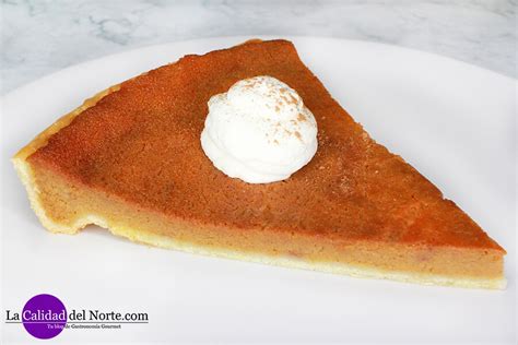 Tarta De Calabaza O Pumpkin Pie LaCalidadDelNorte