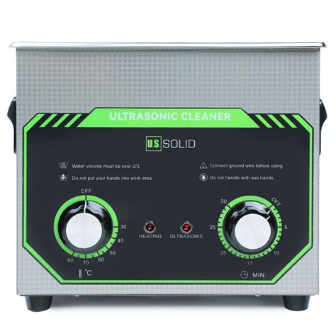 2L U.S. Solid Digitaler Ultrasonic Cleaner - 0.5 gal 40 KHz Edelstahl ...