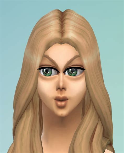 My Sims 4 Blog Expanded Facial Slider Range By Evolevolved