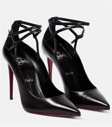 Christian Louboutin Conclusive Leather Pumps In Black Lyst