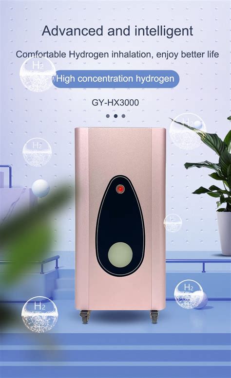 Suyzeko 3000ml Min Dual Ports Hydrogen Oxygen Inhaler Hydrogen