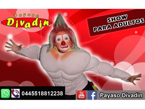 PAYASO PARA ADULTOS Empresa Fiestadivad Venustiano Carranza