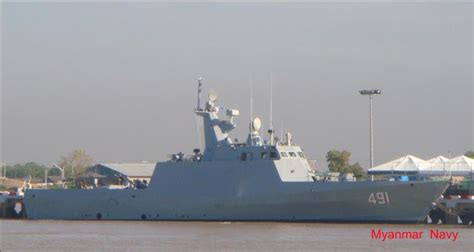 Myanmar Navy Launches Stealth Frigate Bangladesh Defence