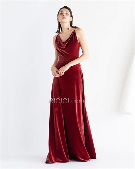 Abendkleid Samt Empire Festliche Kleider R Ckenfreies