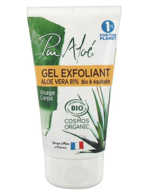 Pur Alo Gel Exfoliant Visage L Aloe Vera Bio Ml