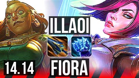 ILLAOI Vs FIORA TOP Rank 5 Illaoi 6 Solo Kills VN Challenger