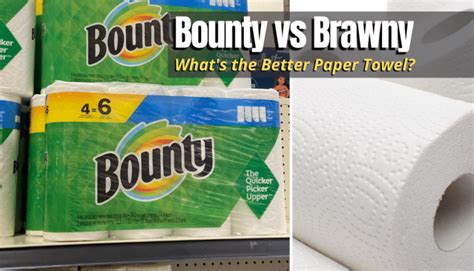 Bounty vs Brawny | What’s the Better Paper Towel? - MyHomeDwelling