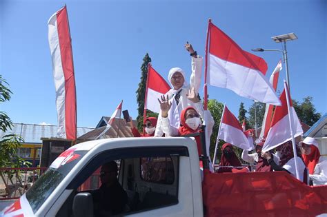 InfoPublik Pemkab Buton Gelar Pawai Pembangunan Tampilkan Kendaraan Hias