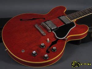 Gibson Es Tdc Cherry Factory Stoptail Paf Guitarpoint