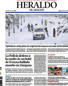 Periodico Heraldo De Aragon 26 2 2024