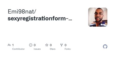 Github Emi98natsexyregistrationform Template