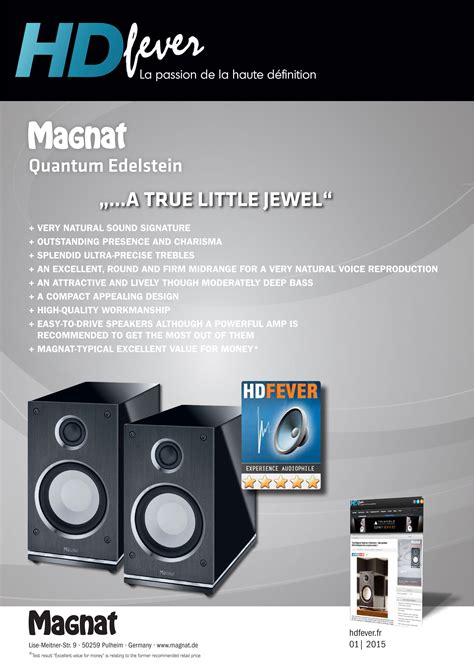 Magnat Quantum Edelstein HDfever.fr Review – Hi Fi HQ Blog: News ...