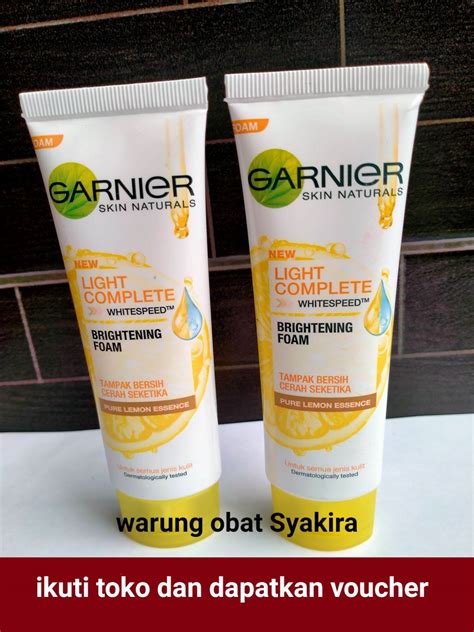 Garnier Light Complete Facial Foam Gr Lazada Indonesia