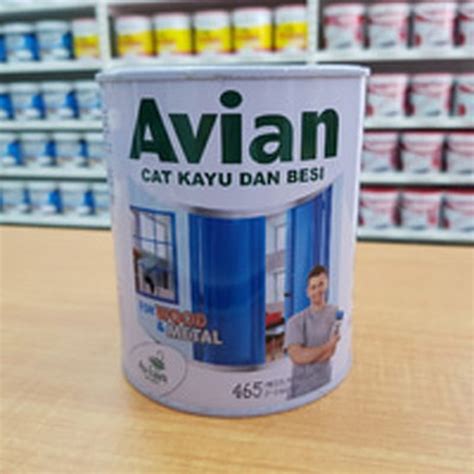 Jual Cat Avian Kayu Dan Besi No 192 Warna Vermillion Indonesia Shopee