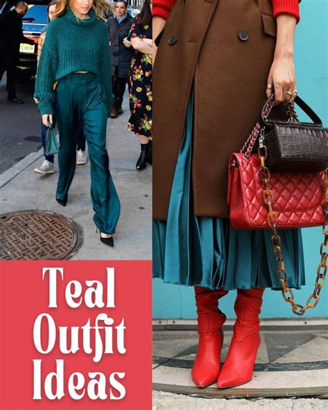 31 Teal Outfits For A Colorful Trend - ljanestyle