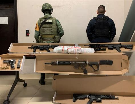 Tras Cateo Aseguran Armas Y Droga En Tijuana En Linea Bc