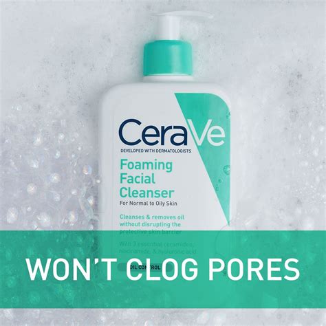 Buy Cerave Foaming Facial Cleanser Daily Face Wash For Oily Skin With