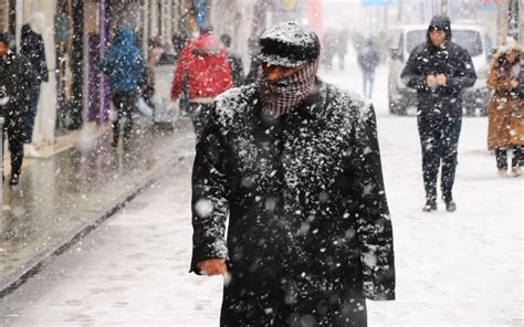 Meteorolojiden kuvvetli kar yağışı uyarısı