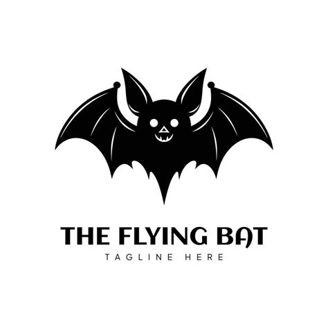 Flying Black Bat Logo 36361341 Vector Art At Vecteezy