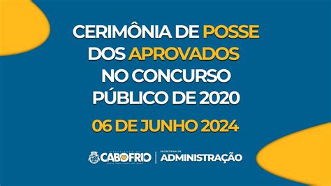 Prefeitura de Cabo Frio convoca 115 aprovados no Concurso Público de