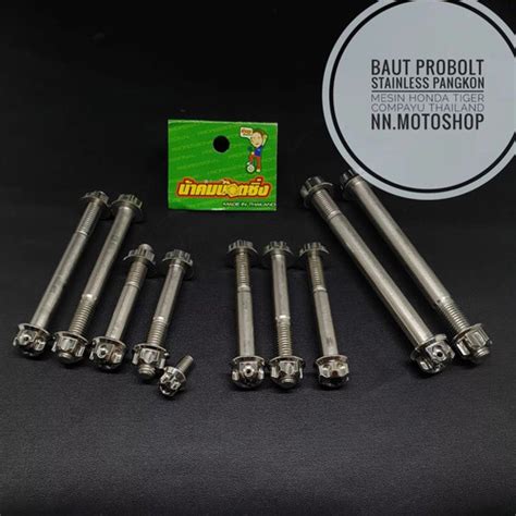 Jual Probolt Stainless Baut Pangkon Mesin Tiger Original Thailand