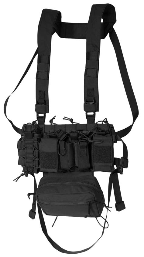 Военный Тактический Жилет Chest Rig Storm Cordura Черный купить в