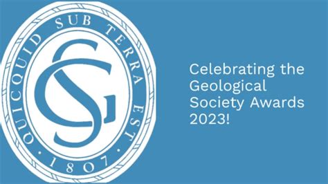 The Geological Society On Linkedin Next Up In Our 2023 Geological Society Awards Celebration