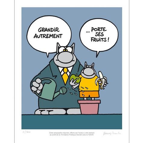 Sérigraphie Le Chat De Geluck Le Plus à Boire Sérigraphies