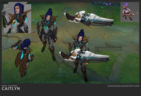 Pulsefire Caitlyn Concept Wallpapers Fan Arts League Of Legends