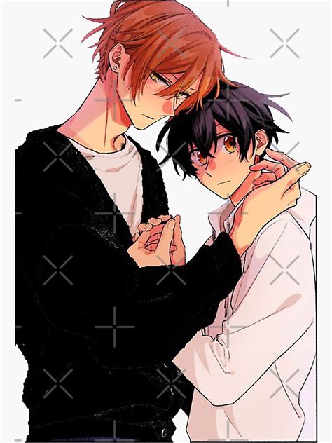 Sasaki And Miyano Anime Sticker For Sale By Bestinshirt Redbubble