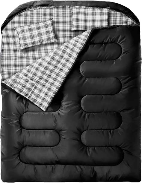 Amazon Mereza Flannel Double Sleeping Bags For Adults Person