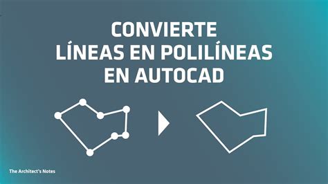 AutoCAD Convertir Lineas En Polilineas En Autocad YouTube