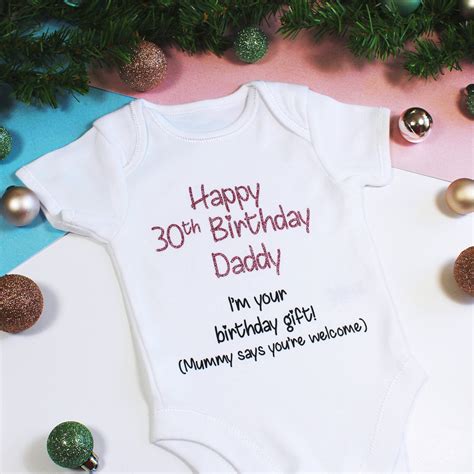 Personalised Happy 30th Birthday Daddy Im Your Birthday Etsy