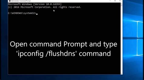 How To Flush Dns Windows 10